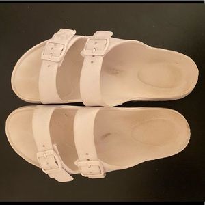 White Sandals! Will be cleaned!